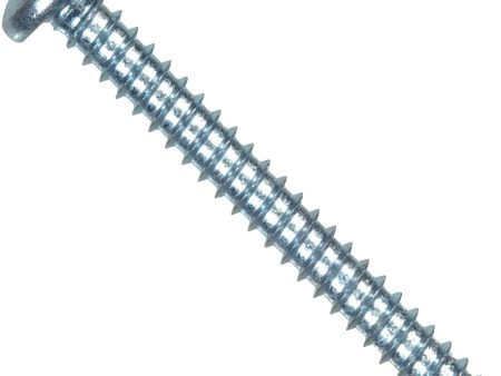 Hillman #8 x 1 In. Phillips Pan Head Zinc Sheet Metal Screw (100 Ct.) Online Sale