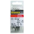 Aluminum Rivet, X-Long, 3 16-In. Dia., 10-Pk. on Sale