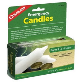 2-Pack Emergency Candles Online Sale