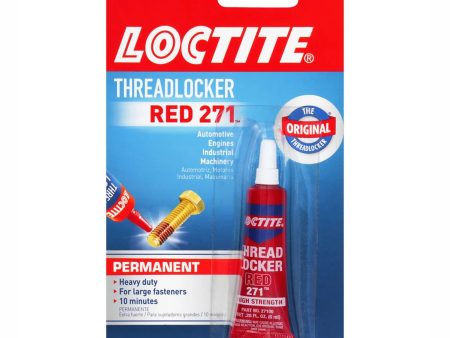 Henkel Corp Loctite Threadlocker Red 271 Fashion