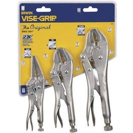 3-Pc. Locking Plier Set Sale