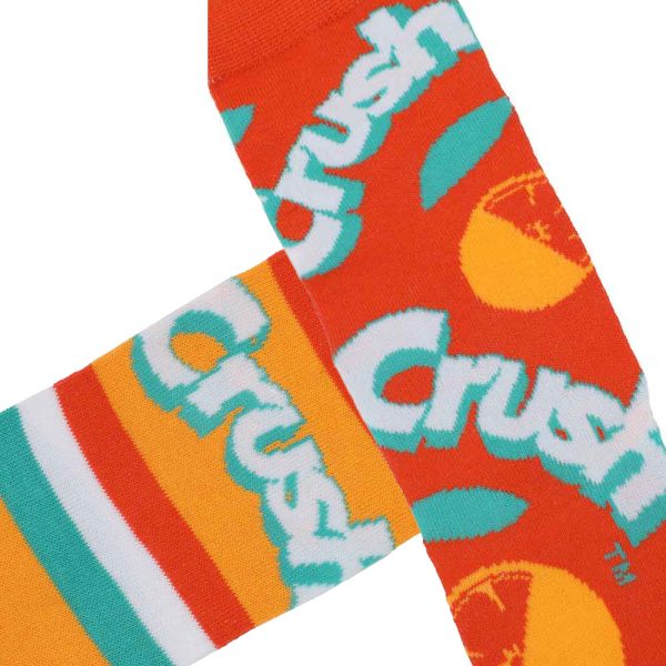 Crush 2 Pair Crew Socks Soda Can Set on Sale