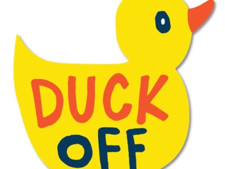 Duck Off Sticker Online Hot Sale