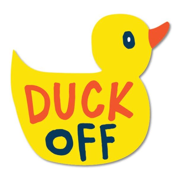 Duck Off Sticker Online Hot Sale