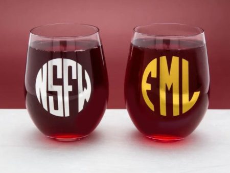 NSFW and FML Wine Glass Set- on Sale