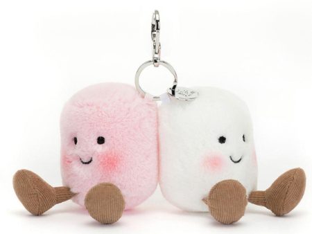 Jellycat Pair of Marshmallows Bag Charm For Discount