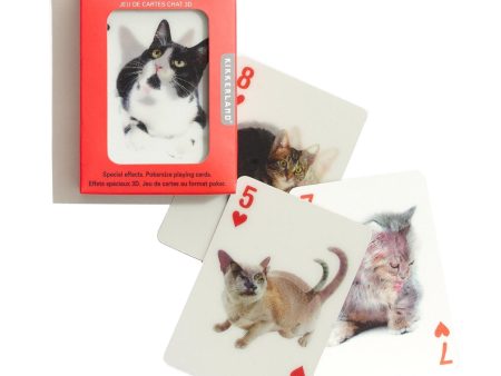 3D Cat Playing Cards Online Sale