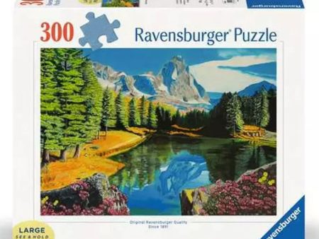 Ravensburger Rocky Mountain Reflections  Large Format 300 pc Puzzle Discount