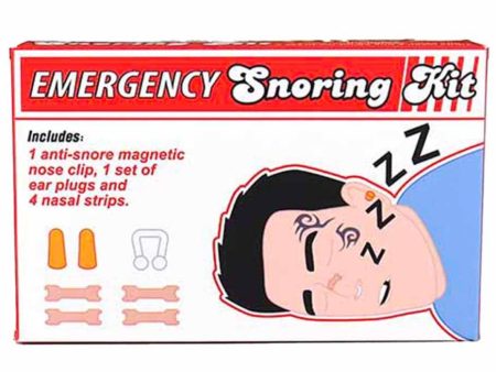 Emergency Snoring Kit Supply