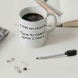 I Love You Because Mug + Pen Gift Set Cheap