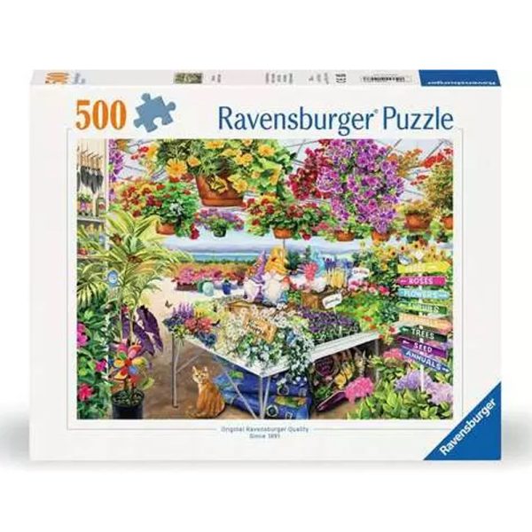 Ravensburger Glorious Garden Center 500 pc Puzzle For Cheap