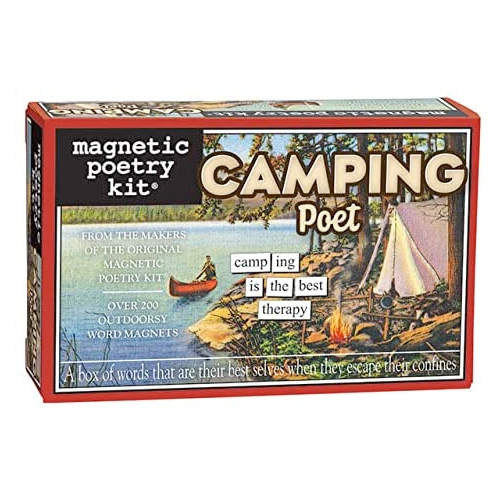 Camping Magnetic Poetry Fashion