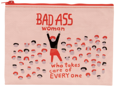 Badass Woman Zipper Pouch For Discount