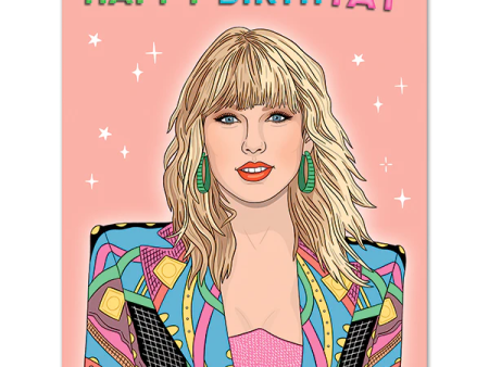 Taylor Birthday Card For Cheap