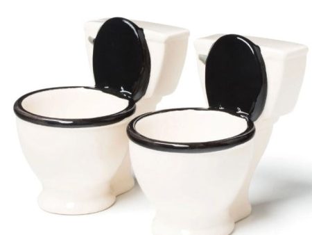 The Toilet Shot Glass Set 2 pack For Cheap