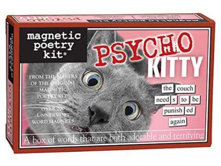 Psycho Kitty PMS Magnetic Poetry For Discount