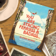 You are Strong Fearless & Badass Card Hot on Sale