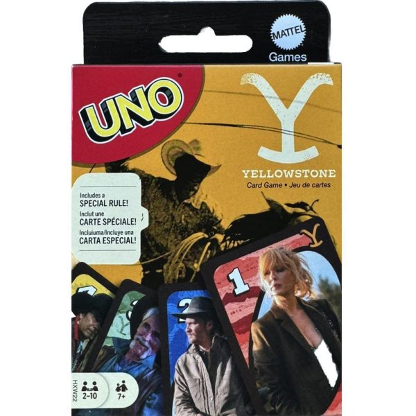 Yellowstone Uno Card Game Discount