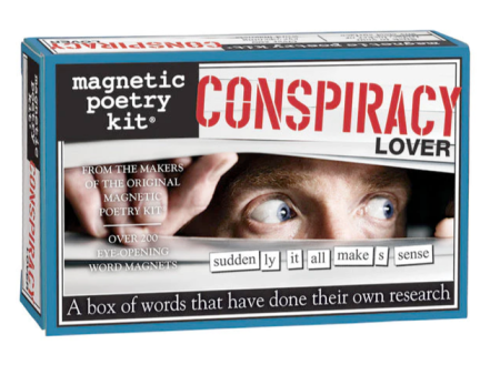 Conspiracy Lover Magnetic Poetry Kit For Discount