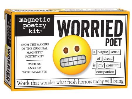 Worried Poet Magnetic Poetry Kit Hot on Sale