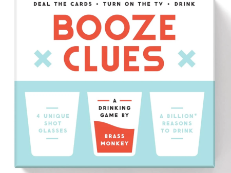 Booze Clues Drinking Game Set For Sale