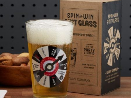 Spin To Win Pint Game Glass Online