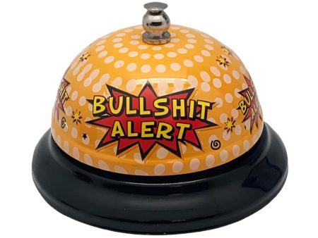 Bullshit Alert Desk Bell Supply