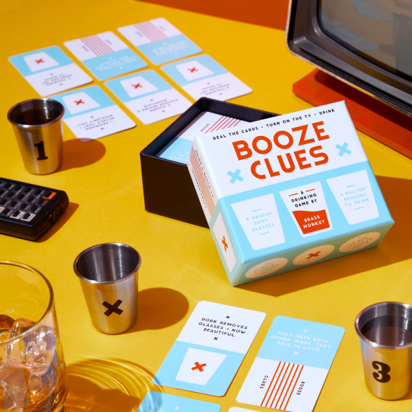 Booze Clues Drinking Game Set For Sale