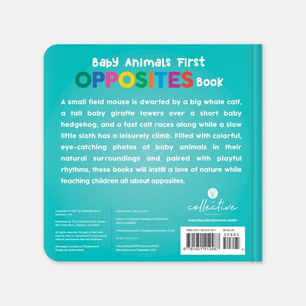 Baby Animals First Opposites Book Discount