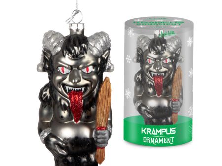 Krampus Hand-Blown Glass Ornament Online Sale