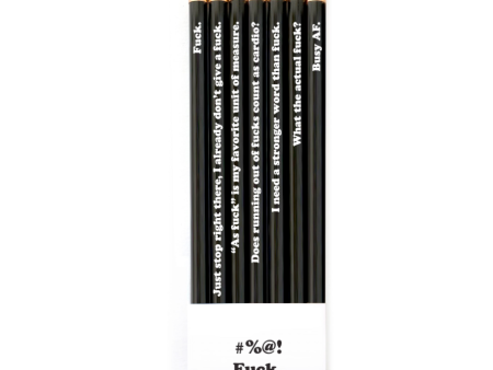 #%@! Fuck Pencil Set Discount