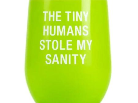 Tiny Humans Wine Tumbler Supply