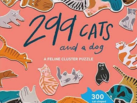 299 Cats (and a dog) shaped puzzle 300 pc Supply