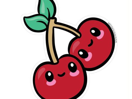 I Cherry-Ish You Vinyl Sticker For Sale