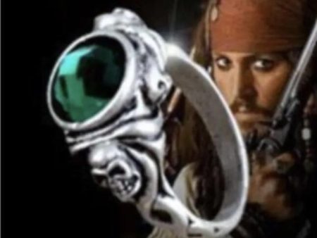 Captain Jack Sparrow Skull Ring Pirates of the Caribbean Online Sale