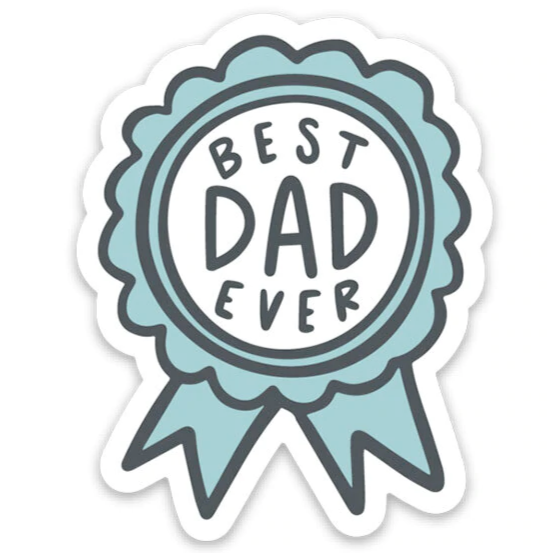 Best Dad Ever Sticker Sale