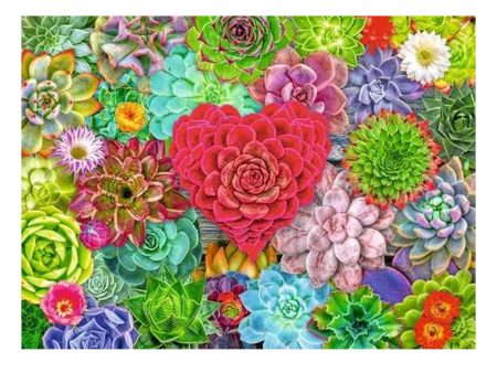 Ravensburger Succulent love 500 pc Puzzle Fashion