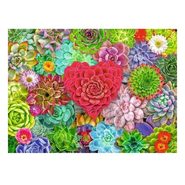 Ravensburger Succulent love 500 pc Puzzle Fashion