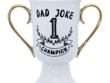 Dad Joke Champion Trophy Mug Cheap