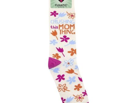 Crushing this Mom thing SOCKS- Online