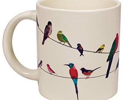 Birds on a Wire Mug - changes with heat Online Hot Sale