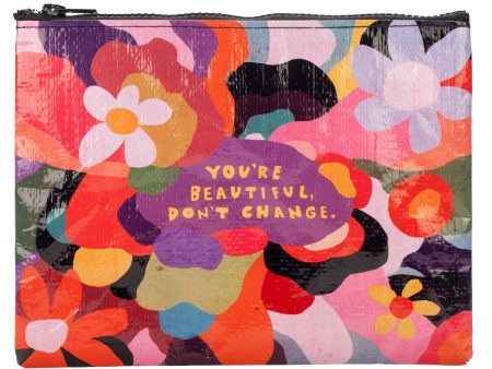 You re Beautiful, Don t Change Zipper Pouch Online now