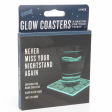 Glow in the Dark Coasters - pack of 2 For Sale