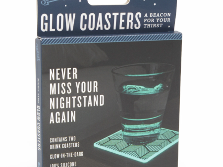 Glow in the Dark Coasters - pack of 2 For Sale