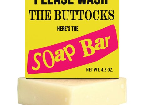 Please Wash The Buttocks - Soap Online