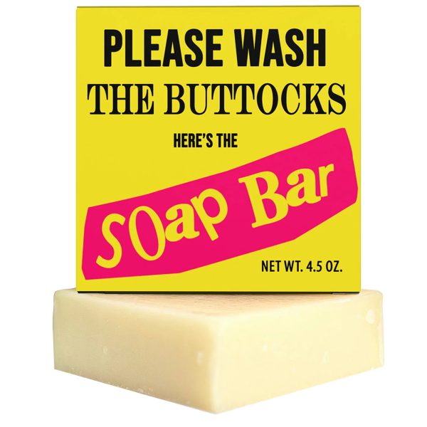 Please Wash The Buttocks - Soap Online