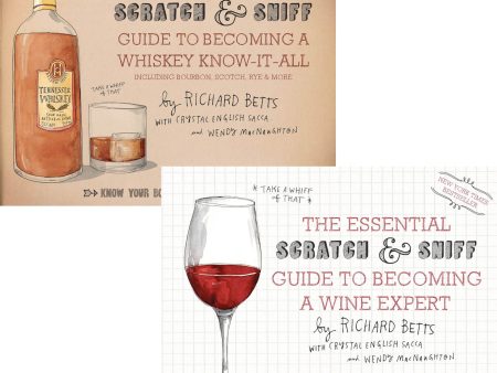 Scratch & Sniff Guide to Becoming an Expert in Wine or Whiskey Discount