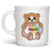 BadAss Teddy with Heart Mug Supply