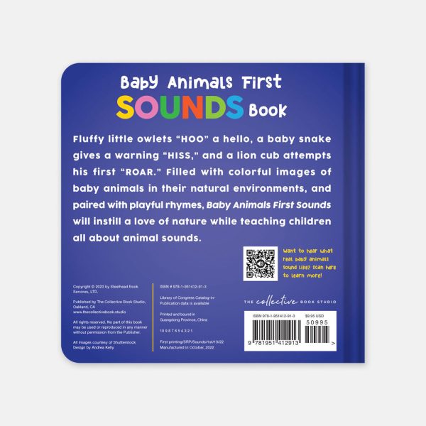 Baby Animals First Sounds Book Hot on Sale