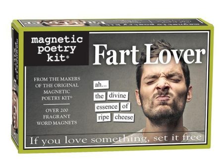 Fart Lover Magnetic Poetry USA on Sale